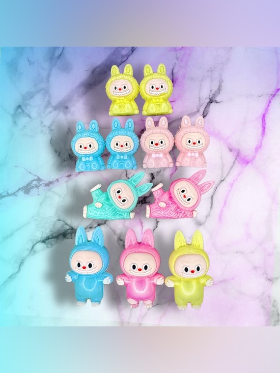 Labubu Other - Labubu Misc Pastel 3D Silicone Focal Beads
